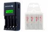 ładowarka everActive NC-450 Black + 4 x akumulatory R6/AA Fujitsu 2000mAh ładowarka everActive NC-450 Black + 4 x akumulatory R6/AA Fujitsu 2000mAh