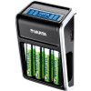 ładowarka VARTA LCD PLUG CHARGER 57677 + 4 x R6 / AA 2100 mAh ładowarka VARTA LCD PLUG CHARGER 57677 + 4 x R6 / AA 2100 mAh