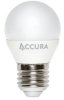 Żarówka LED SMD2835 5W E27 kulka ciepła ACCURA
