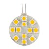 Żarówka 12 SMD5050 G4 ciepła 2,5W 12-24V Żarówka 12 SMD5050 G4 ciepła 2,5W 12-24V