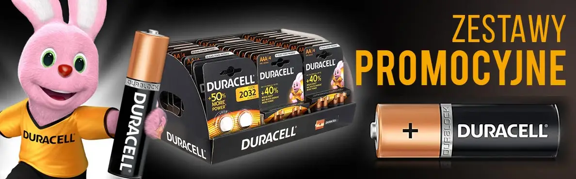 Zestawy promocyjne z bateriami Duracell w hurt.com.pl