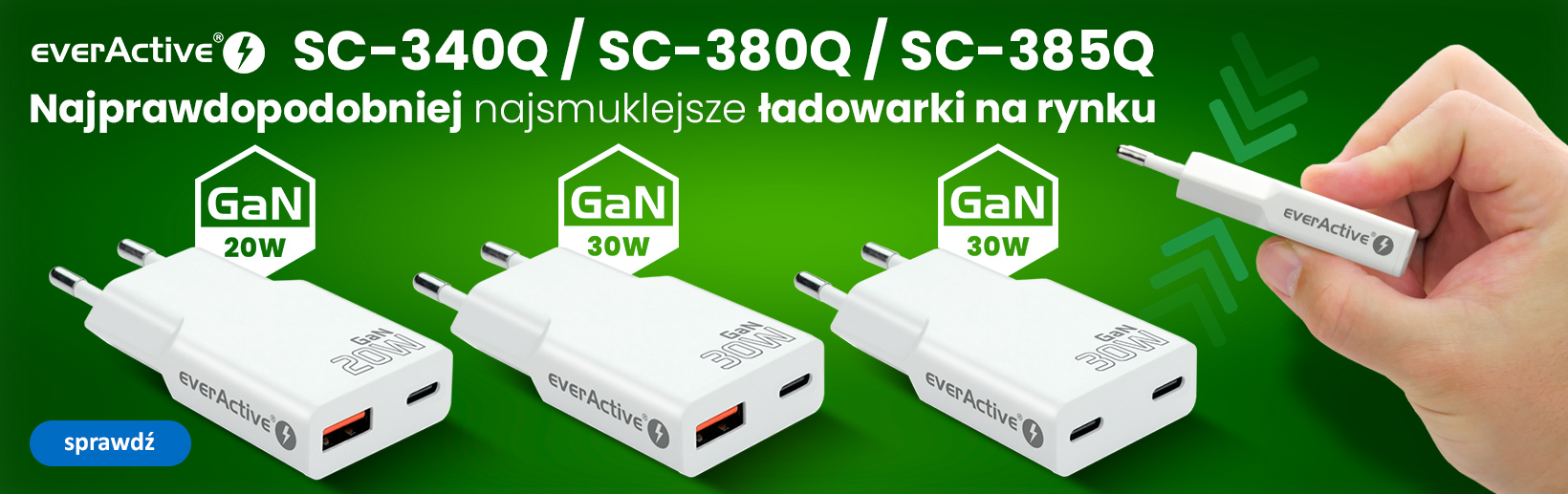 banery ladowarek USB