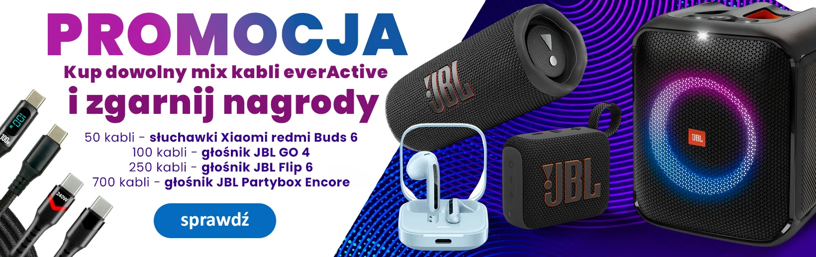 Słuchawki Xiaomi i głośniki JBL prezentami w promocji