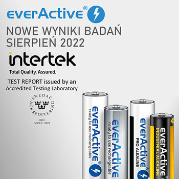 Kolejny test baterii i akumulatorów everActive w akredytowanym, szwedzkim laboratorium badawczym!