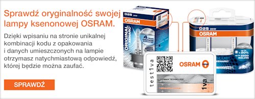 Program zaufania firmy OSRAM Program zaufania firmy OSRAM