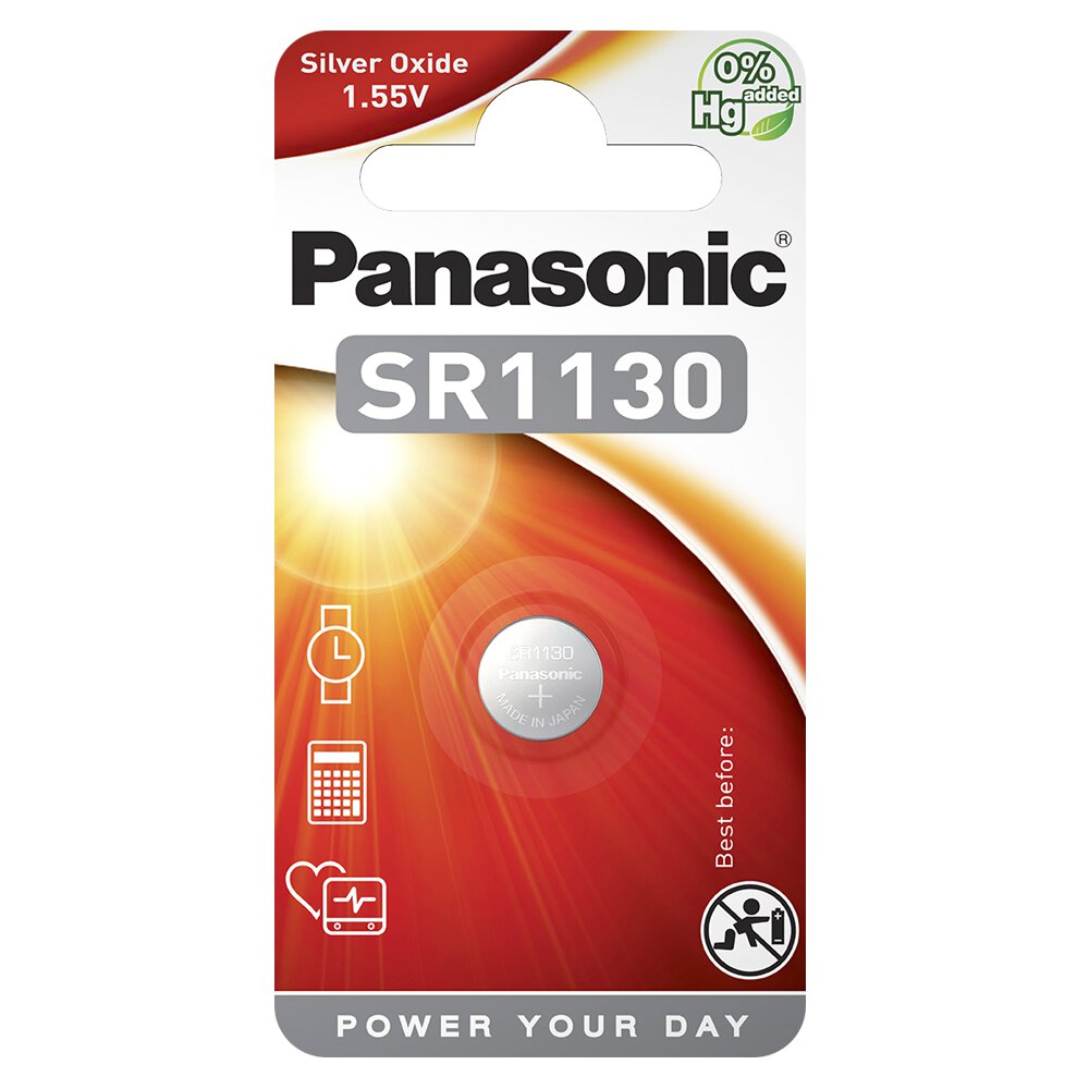 Bateria srebrowa Panasonic 390
