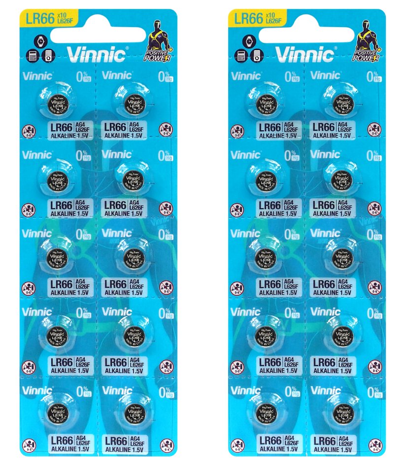 Baterie alkaliczne Vinnic AG4