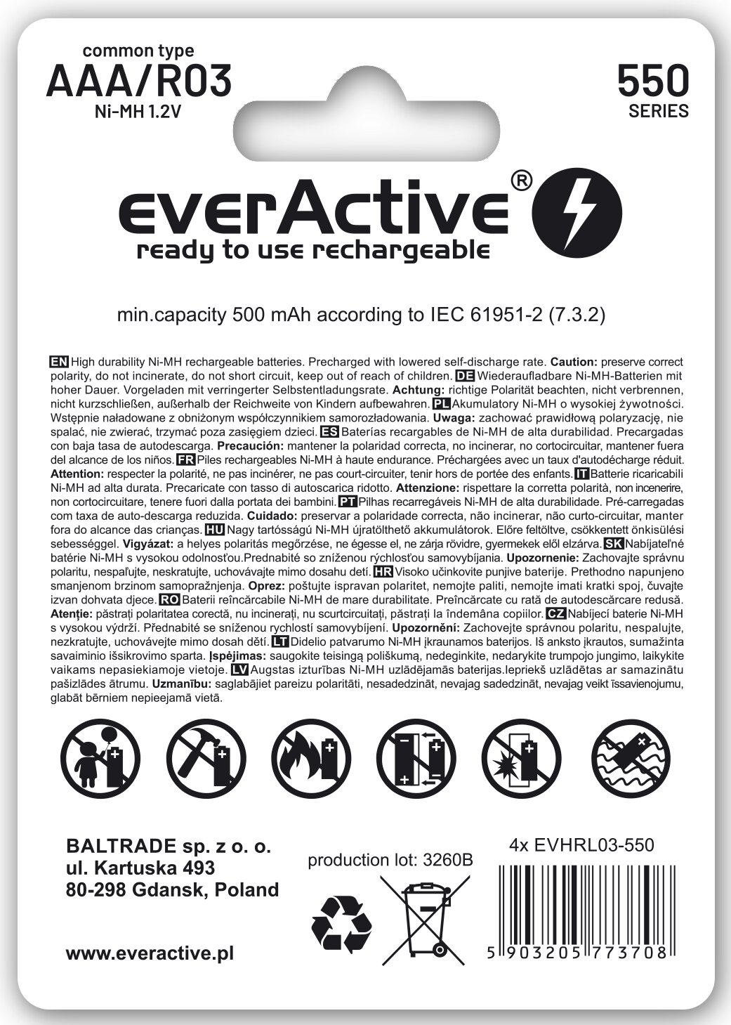 Akumulatorek everActive