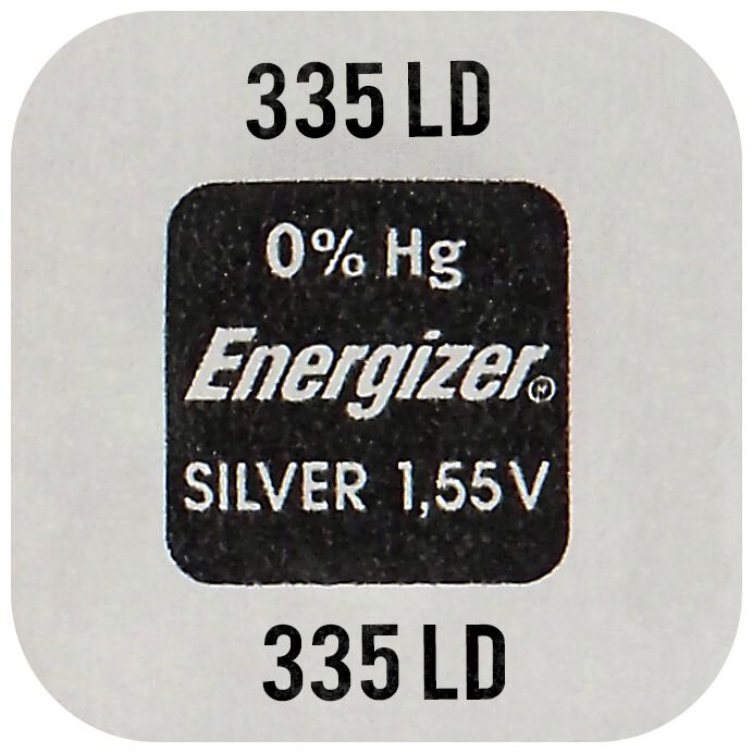 Bateria srebrowa Energizer 335
