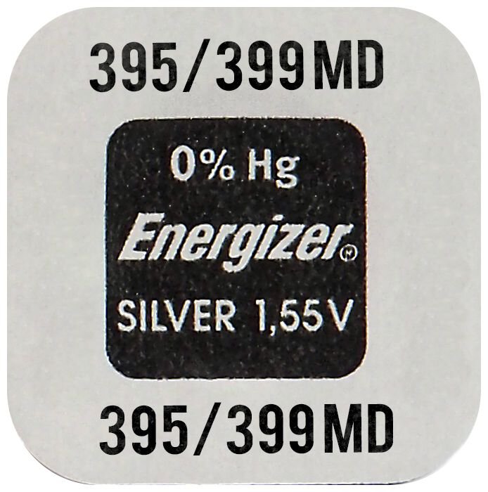 Bateria srebrowa Energizer 395