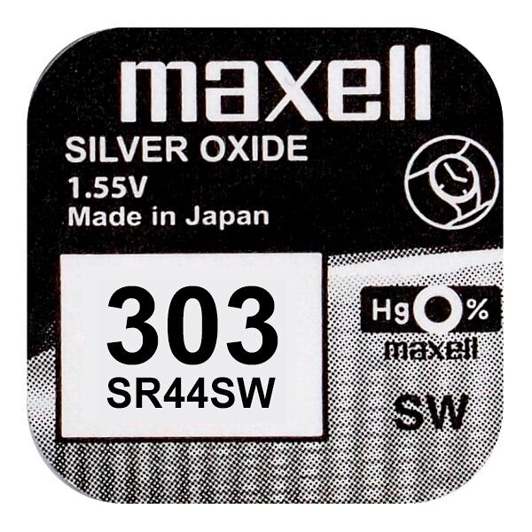 Bateria srebrowa Maxell 357
