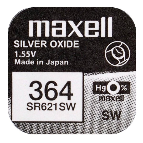Bateria srebrowa Maxell 364