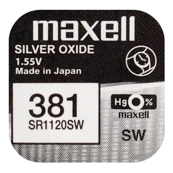 bateria-srebrowa-mini-maxell-381-391-sr-
