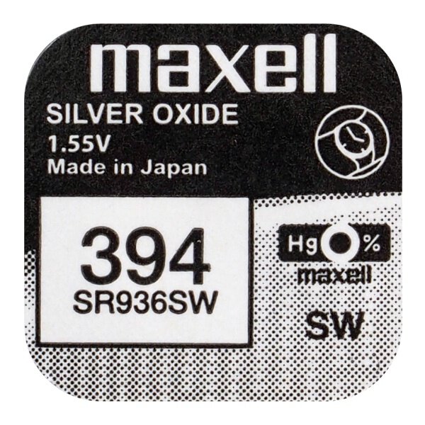 Bateria srebrowa Maxell 394