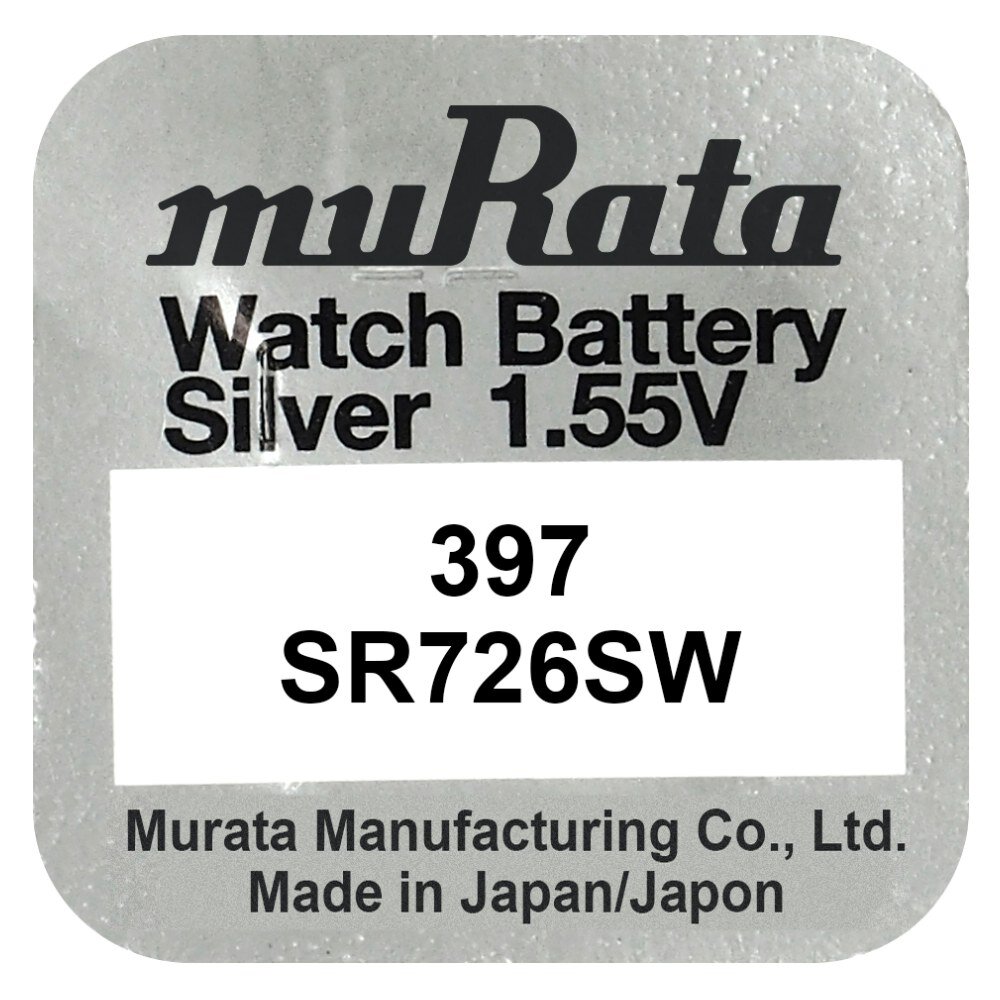 Bateria srebrowa Murata 397