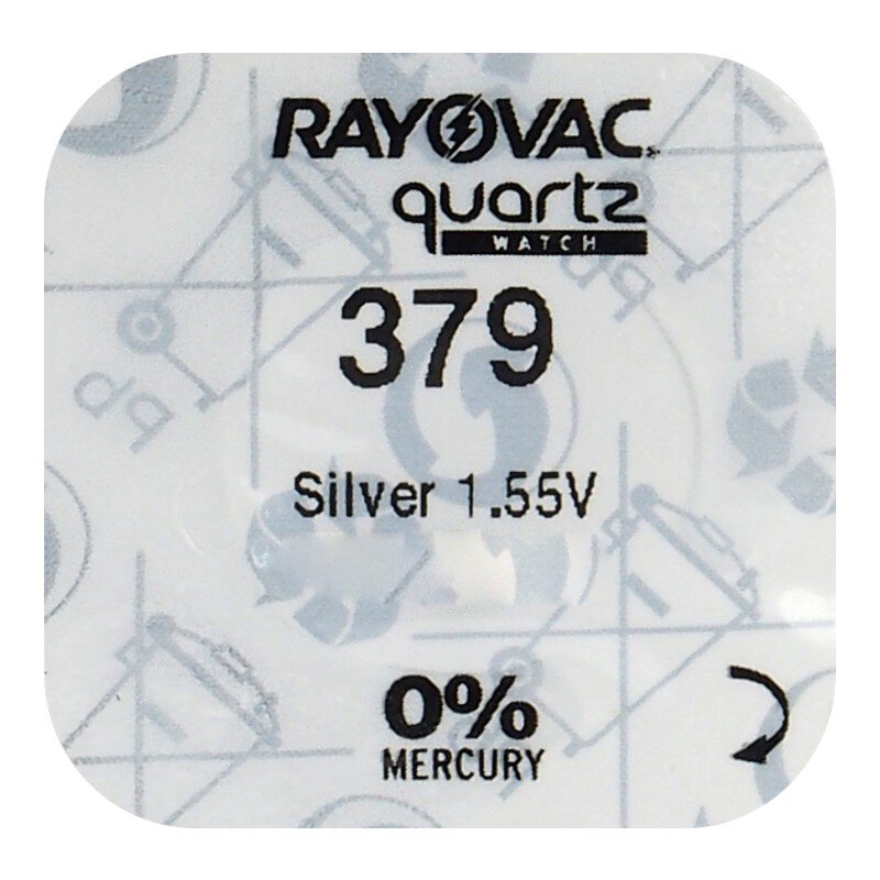 Bateria srebrowa Rayovac 379