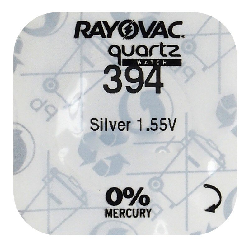 Bateria srebrowa Rayovac 394