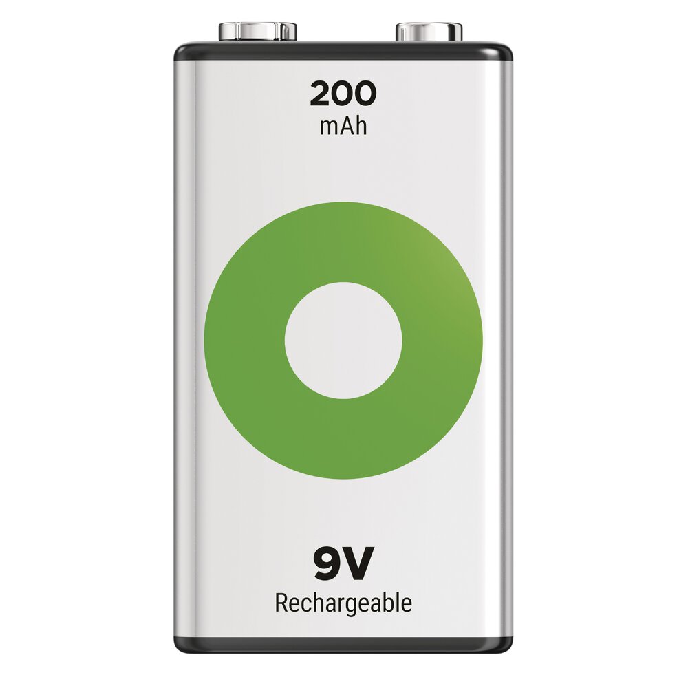 GP ReCyko 200mAh 6F22 / 9V
