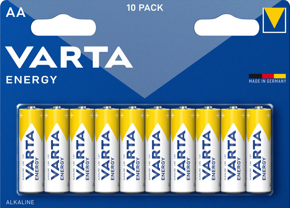 Bateria AA / LR6 Varta ENERGY Value Pack 4106 - 10 sztuk - sklep  internetowy hurt.com.pl