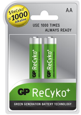2 x akumulatorki GP ReCyko R6 AA 2100mAh