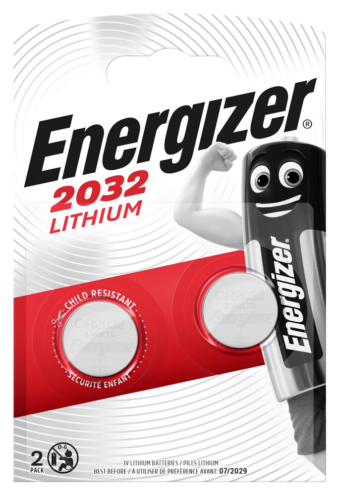 2 x bateria litowa mini Energizer CR2032