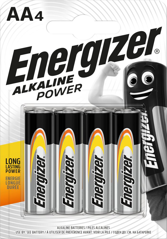 Zestaw Energizer Alkaline Power - 240szt LR6 / AA, 240szt LR03 / AAA + Latarka kempingowa Energizer 360° USB 500 lumenów