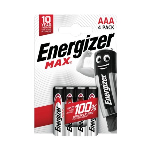 Zestaw Energizer MAX - 144szt LR6 / AA, 144szt LR03 / AAA + Latarka kempingowa Energizer 360° USB 500 lumenów