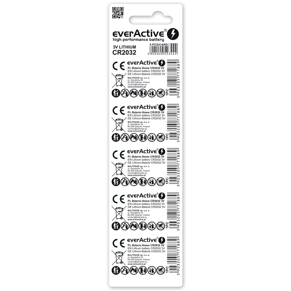 everActive CR2032 - 5ks