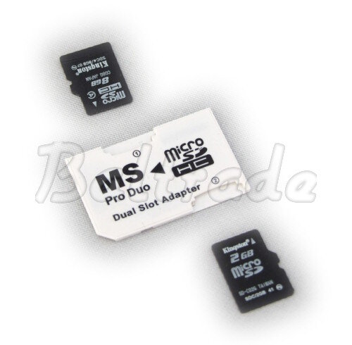 Adapter micro SD na MS PRO DUO dual