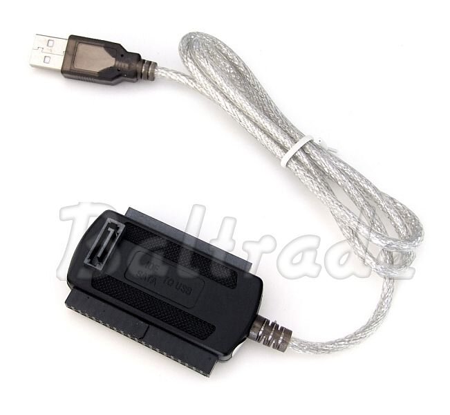 Adapter SATA, IDE 2,5", 3,5" do USB (AK99A)
