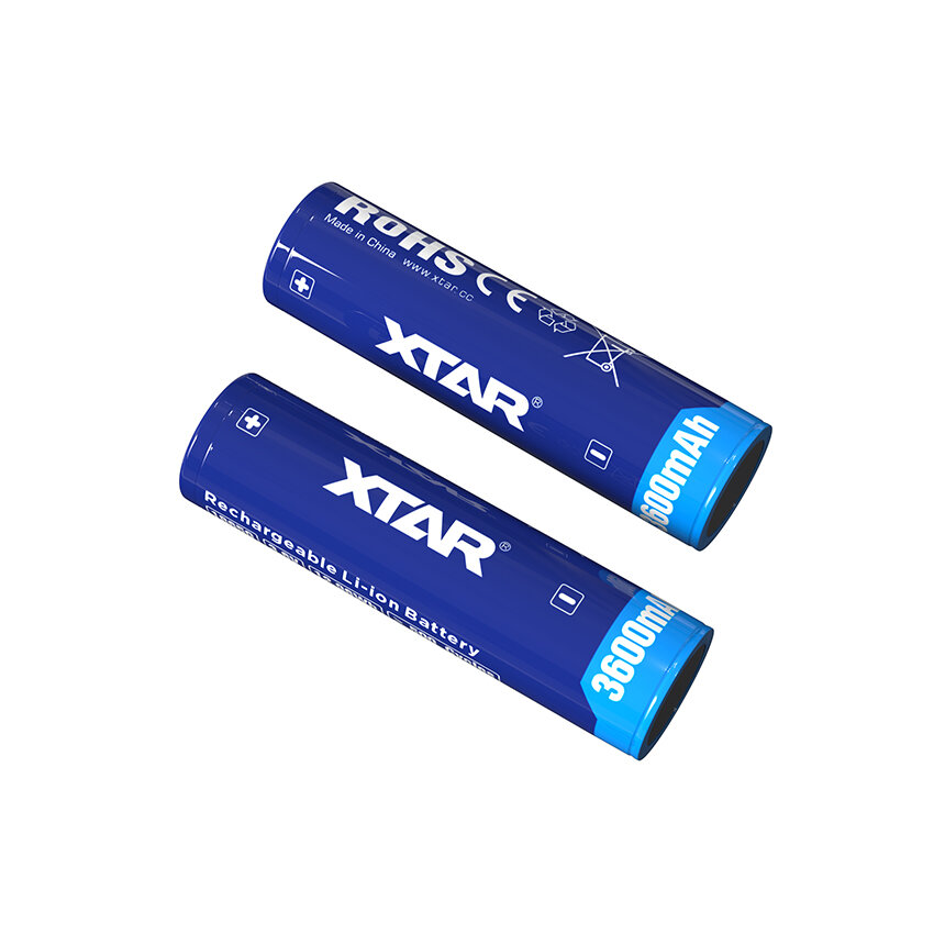 XTAR 18650 3600mAh - 1ks