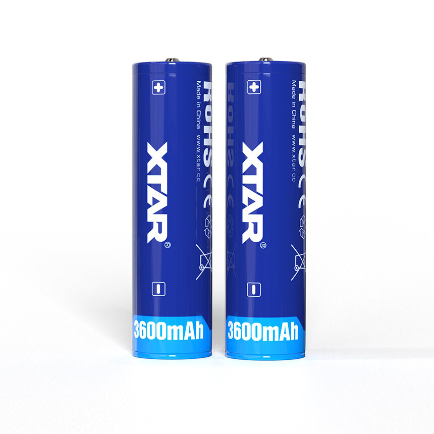 XTAR 18650 3600mAh - 1ks