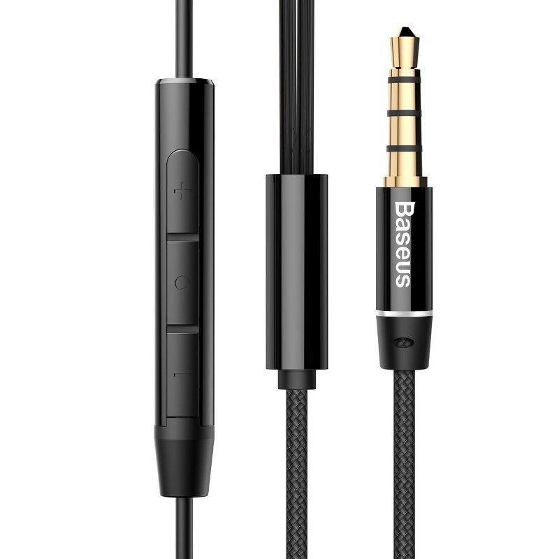 Baseus Encok H06 NGH06-01 słuchawki przewodowe douszne z mikrofonem