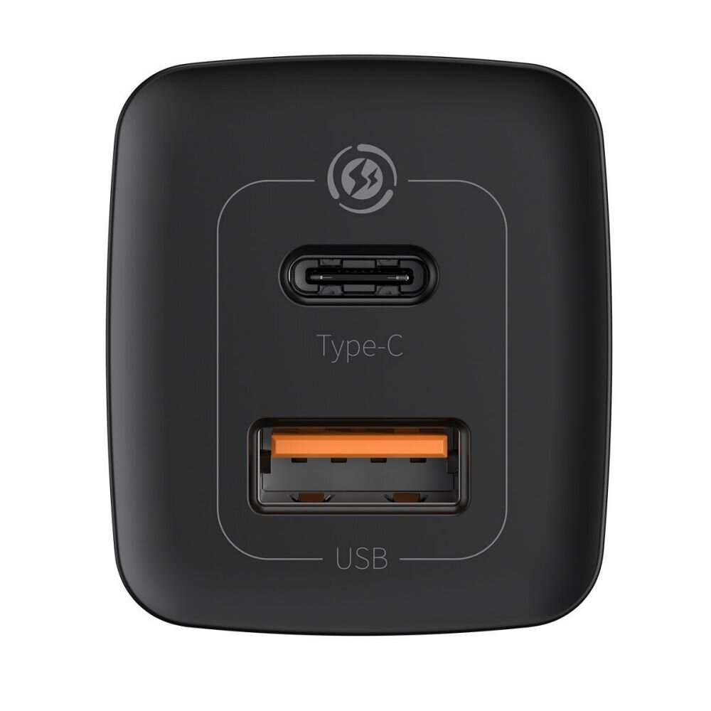 Baseus CCGAN2L-B01 GaN2 Lite Quick USB + USB-C 65W Black