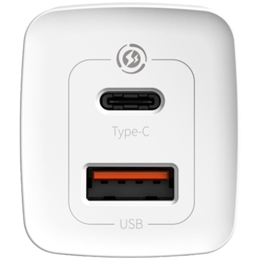 Baseus CCGAN2L-B02 GaN2 Lite Quick USB + USB-C 65W White