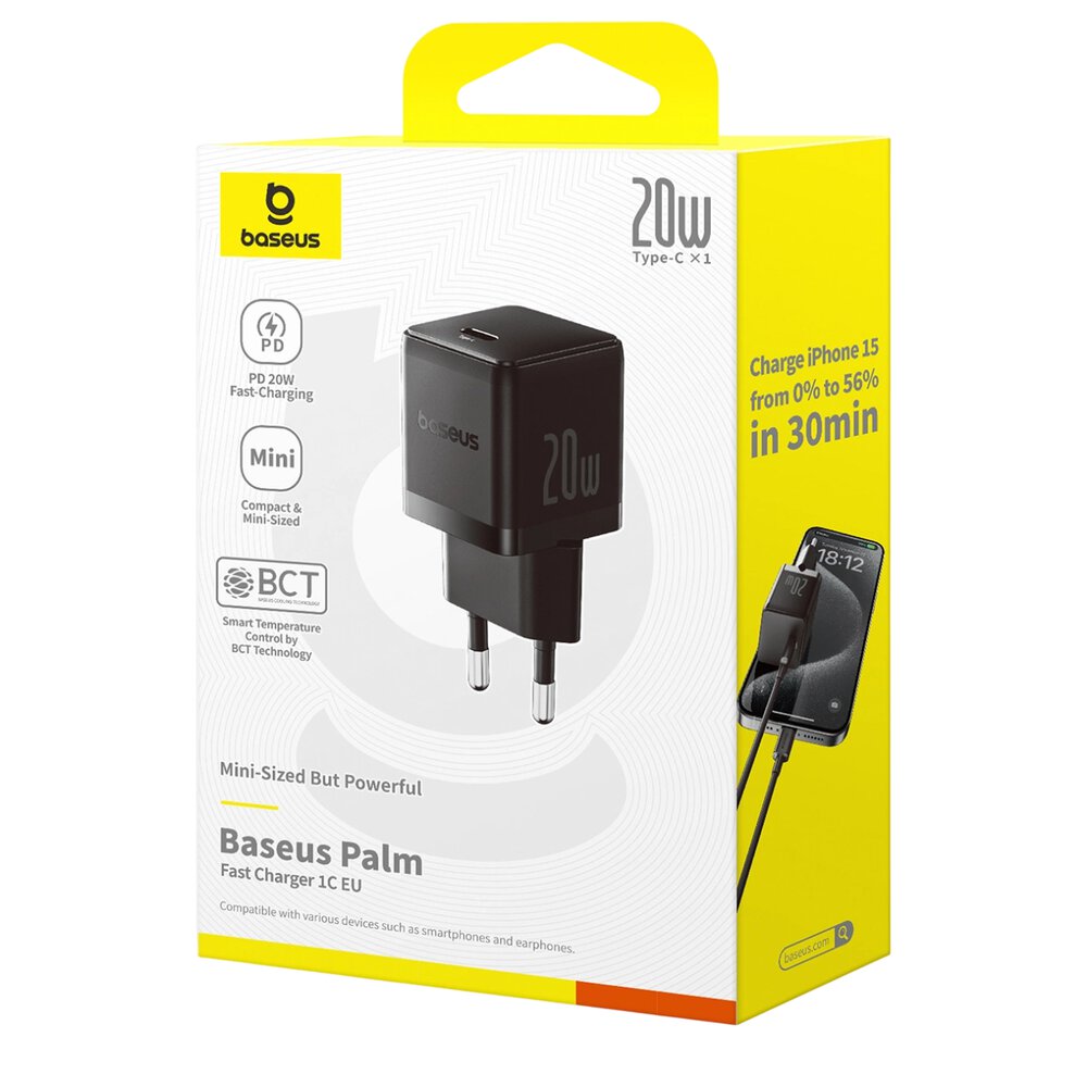Baseus 20W 1xUSB-C P10111602113-00