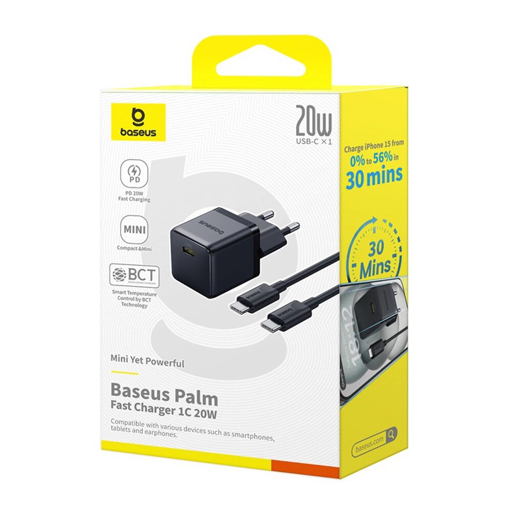 Baseus 20W 1xUSB-C P10111602113-01