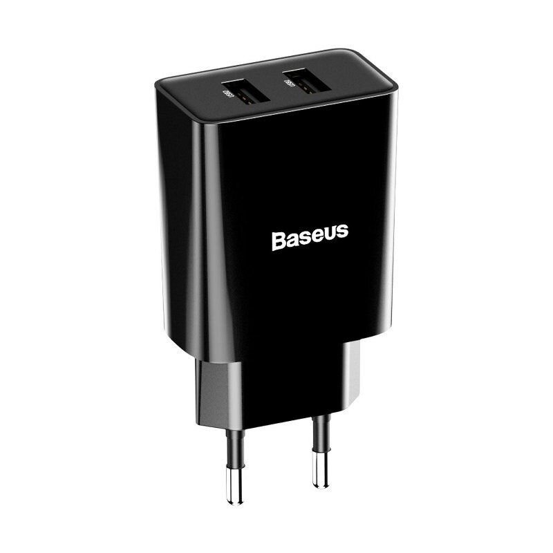 Baseus Speed Mini Dual U CCFS-R01 ładowarka sieciowa z 2 gniazdami USB 10.5W