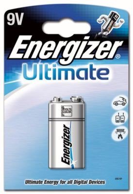 bateria alkaliczna Energizer Ultimate 6LR61 9V (blister)