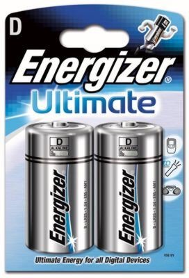bateria alkaliczna Energizer Ultimate LR20 D (blister)