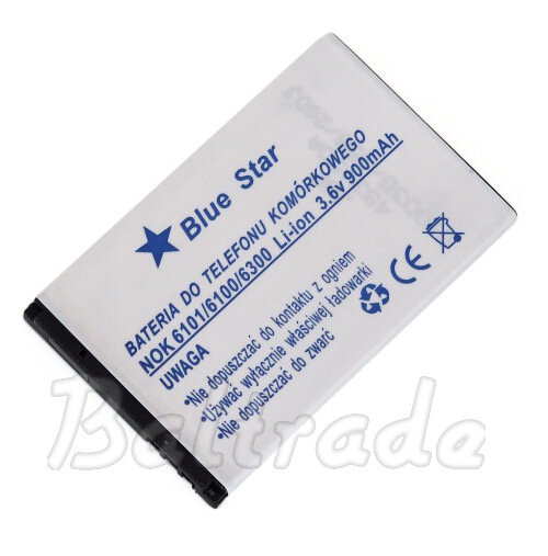 Bateria Bluestar do Nokia 6100/6260/7200 Li-ion 900mAh