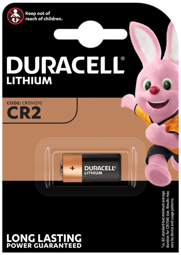 bateria foto litowa Duracell CR2