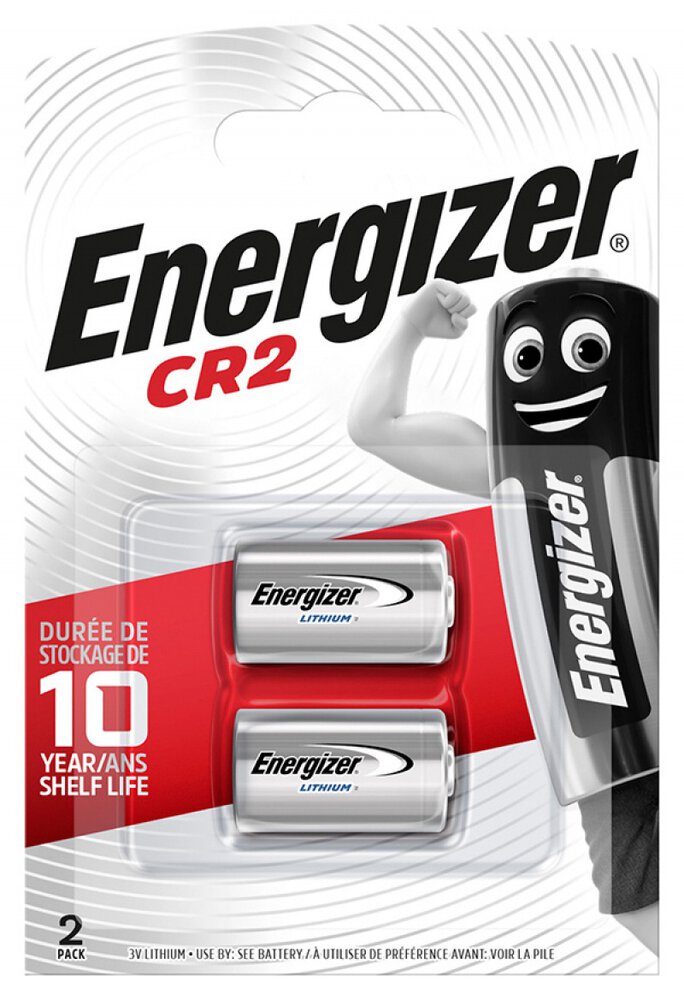 2 x bateria foto litowa Energizer CR2