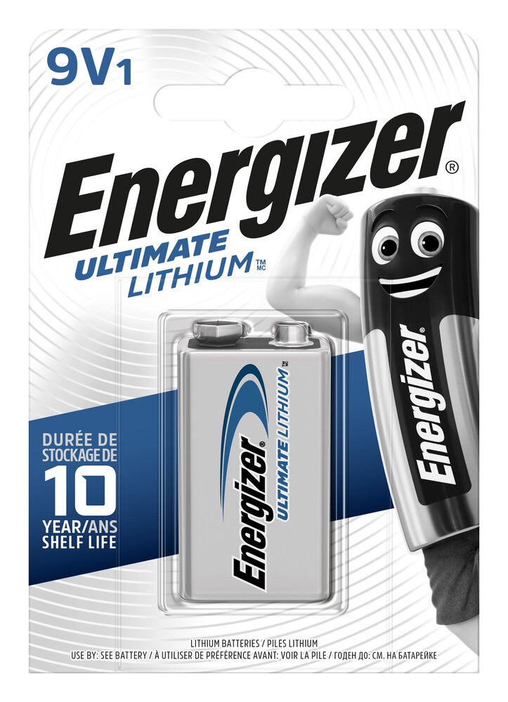 bateria litowa Energizer LA522 Ultimate Lithium LA522/9V 6F22