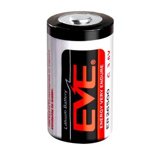EVE ER26500 / LS26500/STD osvětlená baterie 3,6V LiSOCl2 velikost C