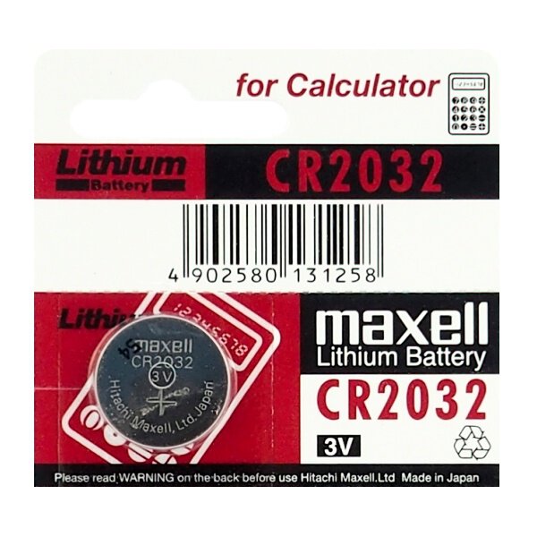 1 x bateria litowa Maxell CR2032 3V