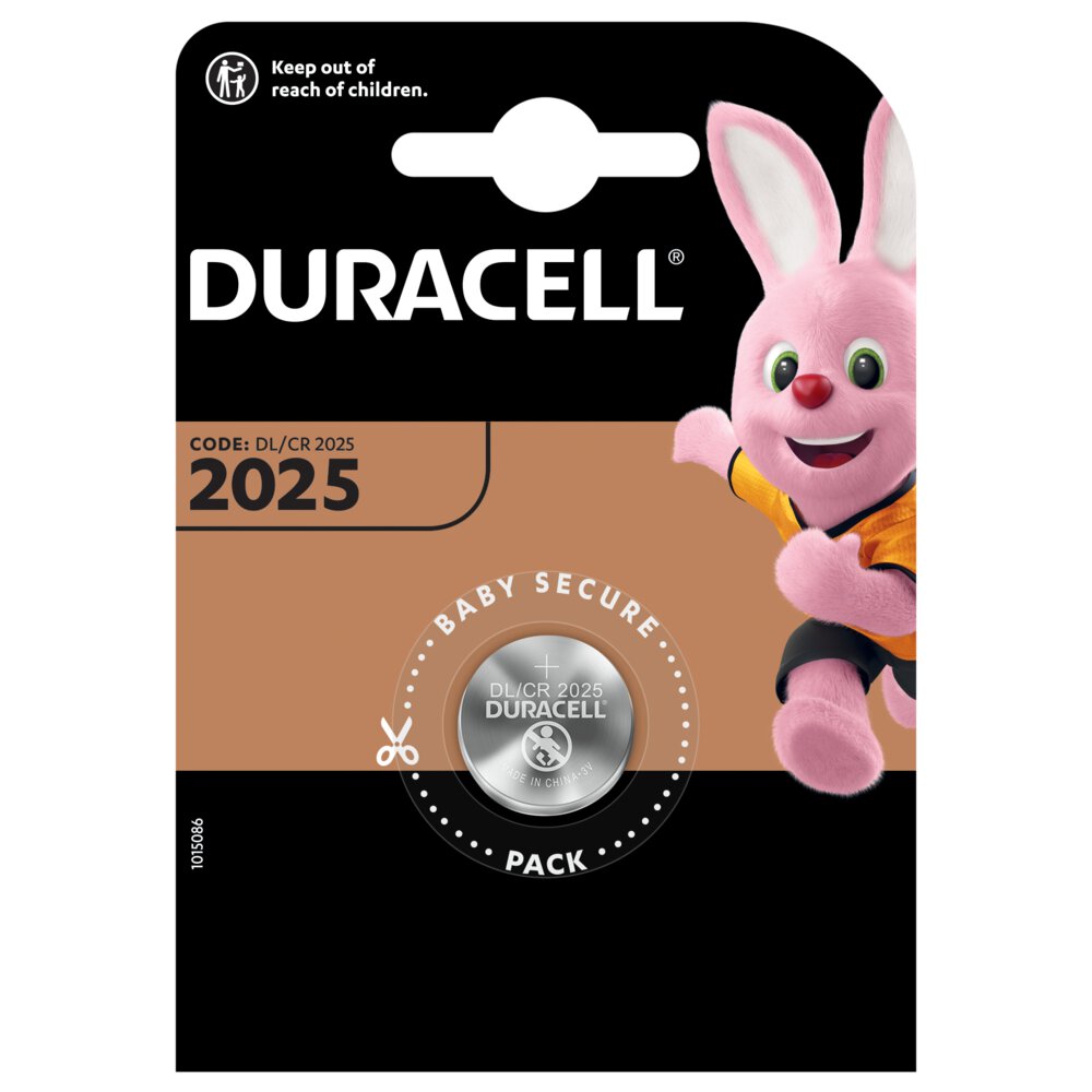 bateria litowa mini Duracell CR2025 DL2025 ECR2025
