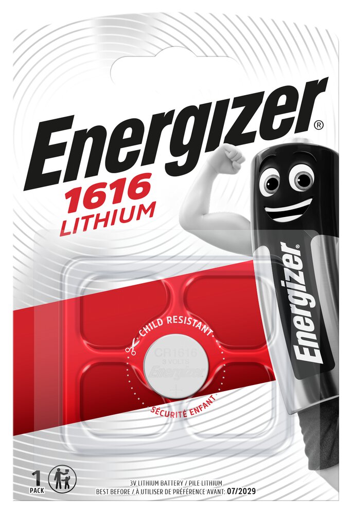 bateria litowa mini Energizer CR1616