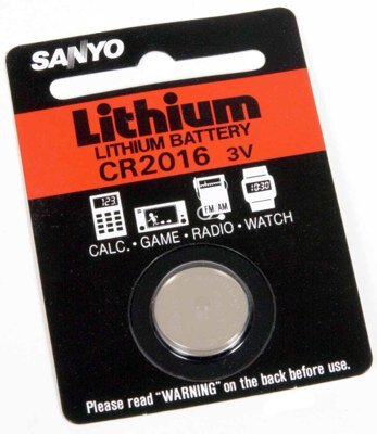 bateria litowa mini Sanyo CR2016 blister