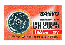 bateria litowa mini Sanyo CR2025
